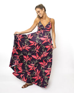 Vestido Eugenia Flor Tropical