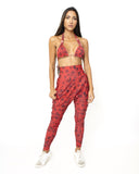 Coral Roses Jogger Set