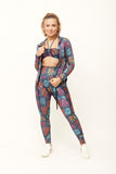 Set Namaste Jacket and Jogger Corales Colors