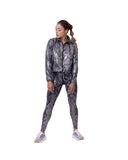 Legging Set Serpiente Plata